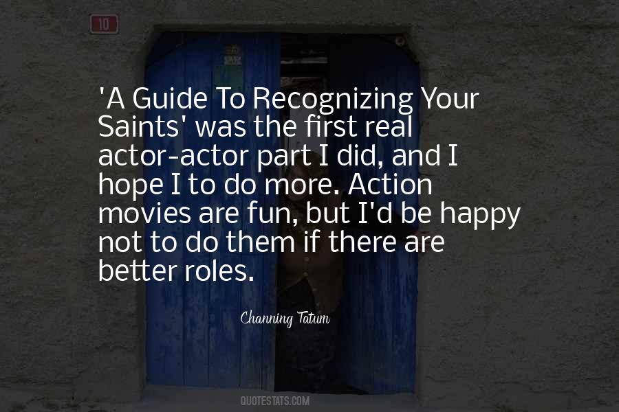 Quotes About Saints #1269761