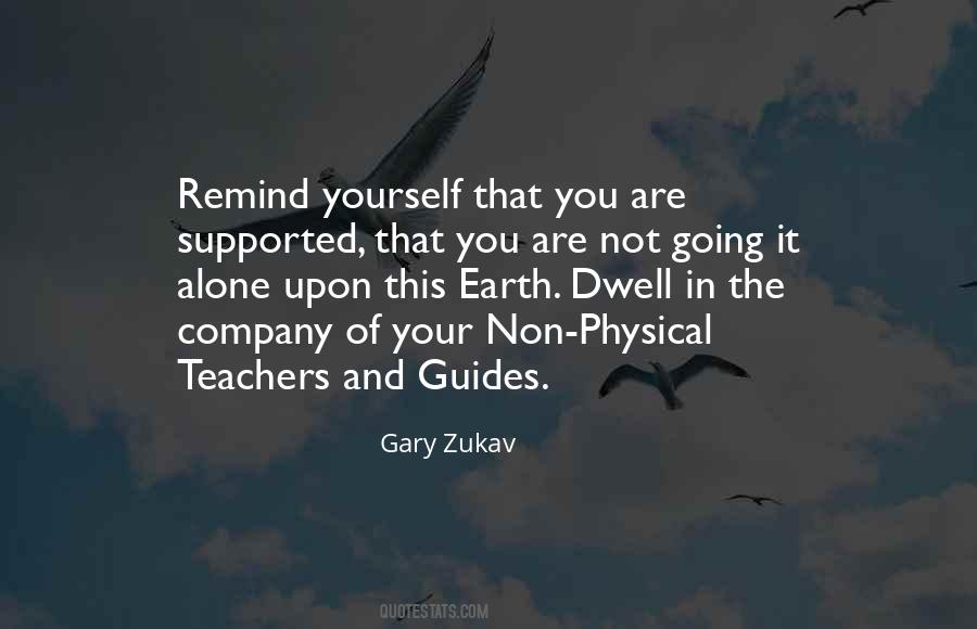 Quotes About Not Going It Alone #1589428