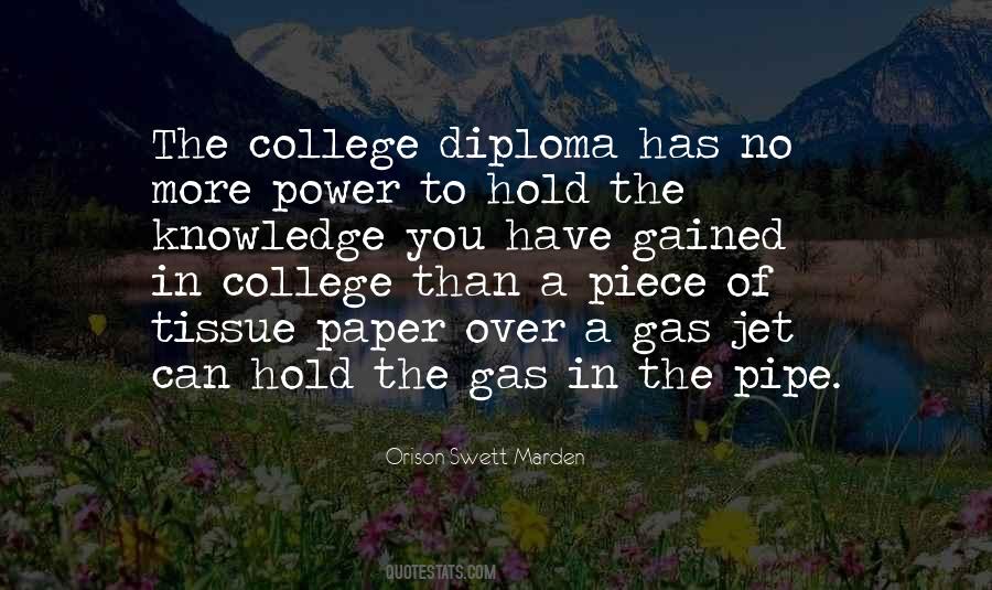 Quotes About Diploma #269255