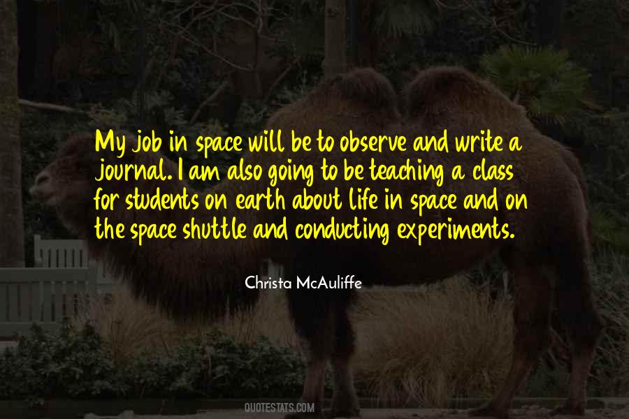 Quotes About Life In Space #258096