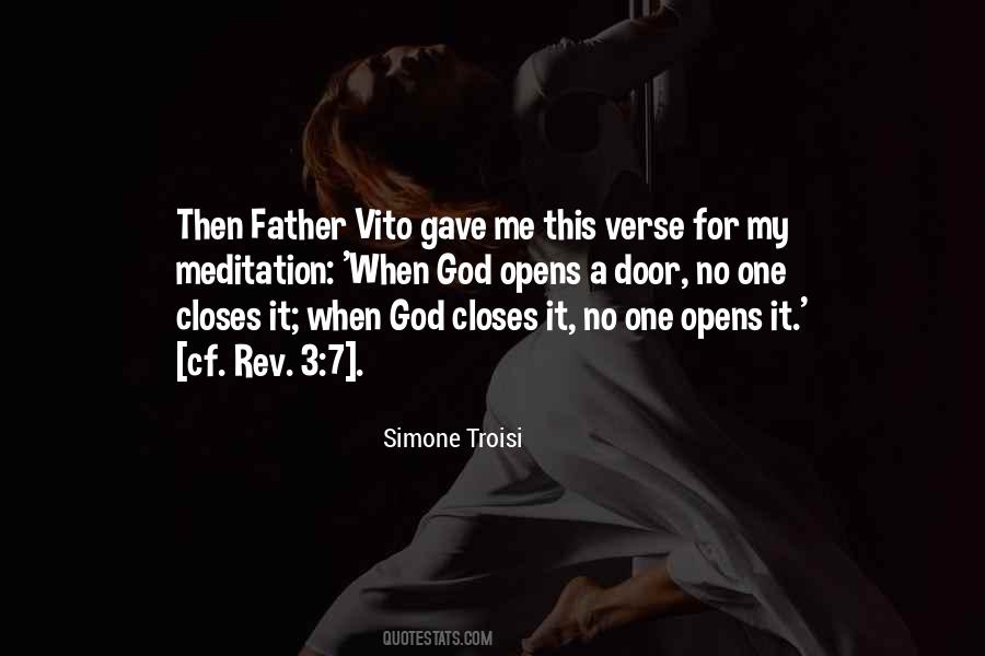 Quotes About When God Closes A Door #800313