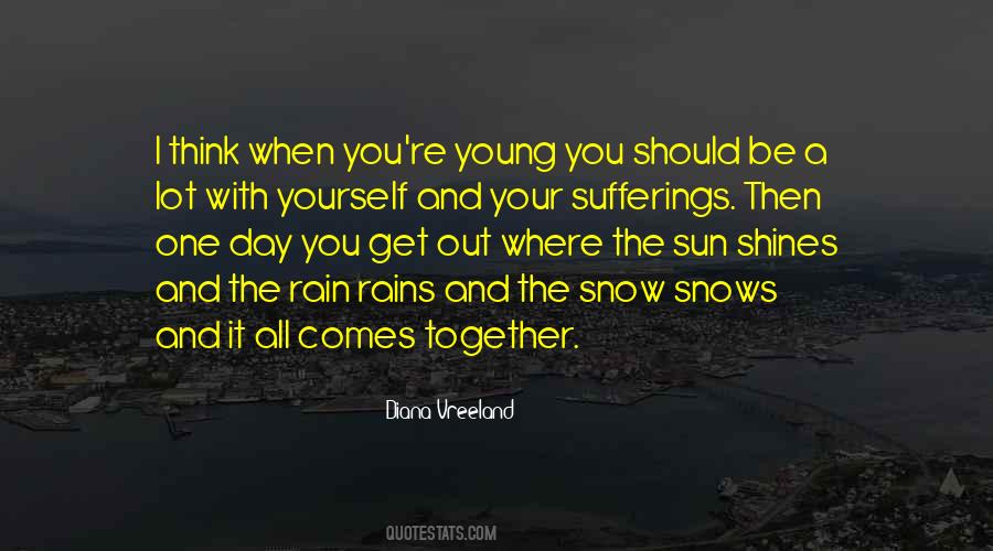 Quotes About Rain And Snow #423856