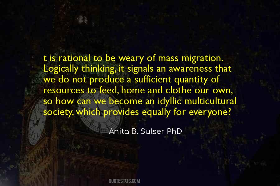 Mass Migration Quotes #872087