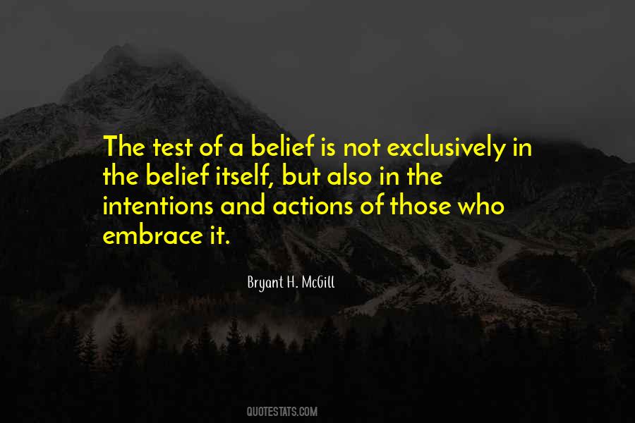 Quotes About Intentions And Actions #1011214