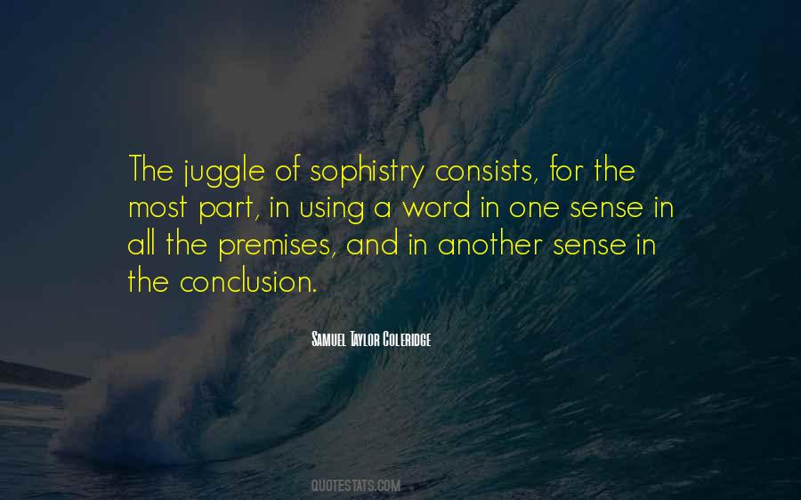 Quotes About Sophistry #1580252
