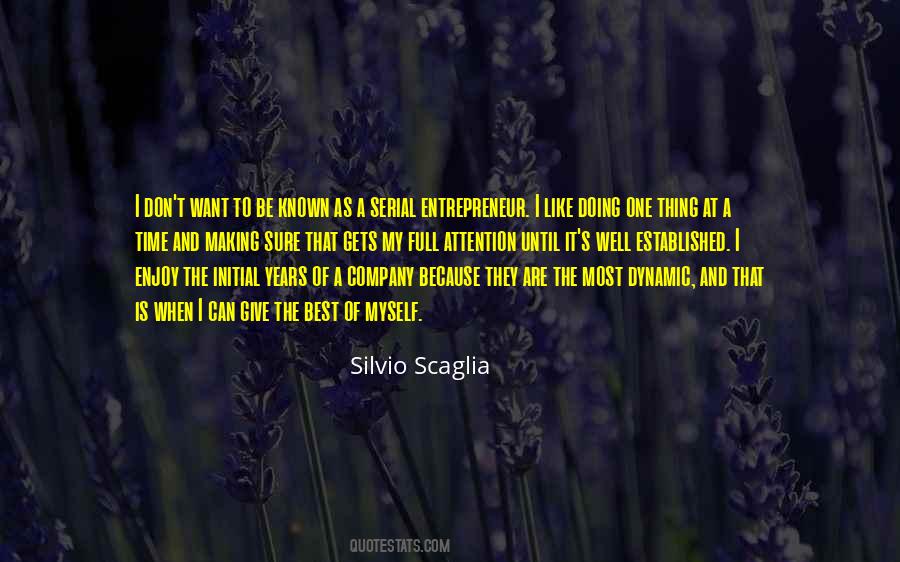 Quotes About Doing One Thing Well #1505814