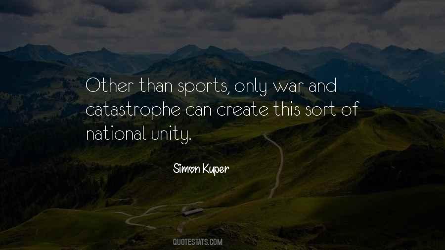 Quotes About Unity And Sports #336350