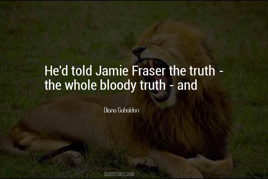 Quotes About Jamie Fraser #407120