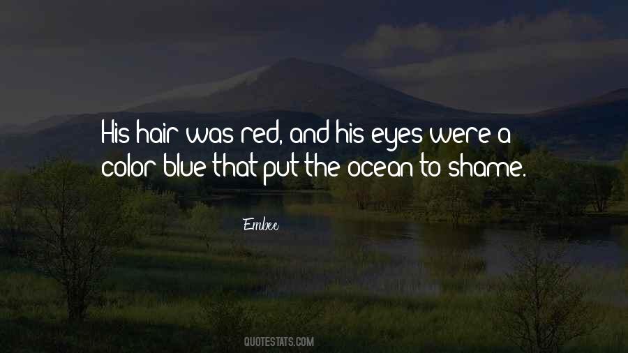 Quotes About Ocean Eyes #1265930