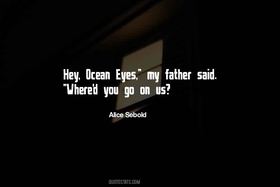 Quotes About Ocean Eyes #1583852