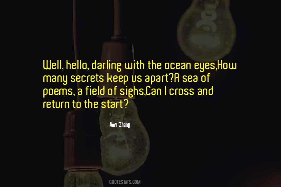 Quotes About Ocean Eyes #988979