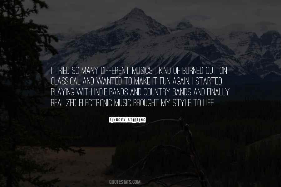 Quotes About Indie Music #693011