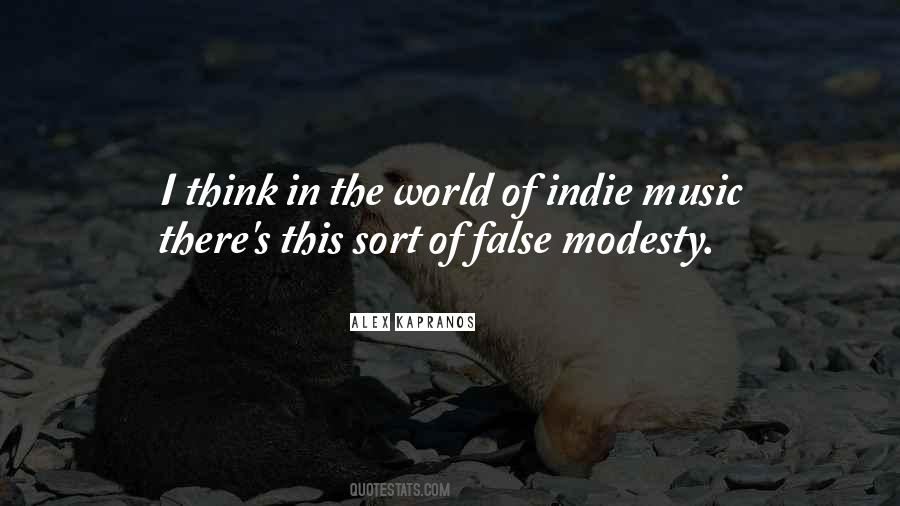 Quotes About Indie Music #891405