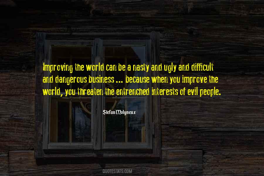 Quotes About Evil People #1079022