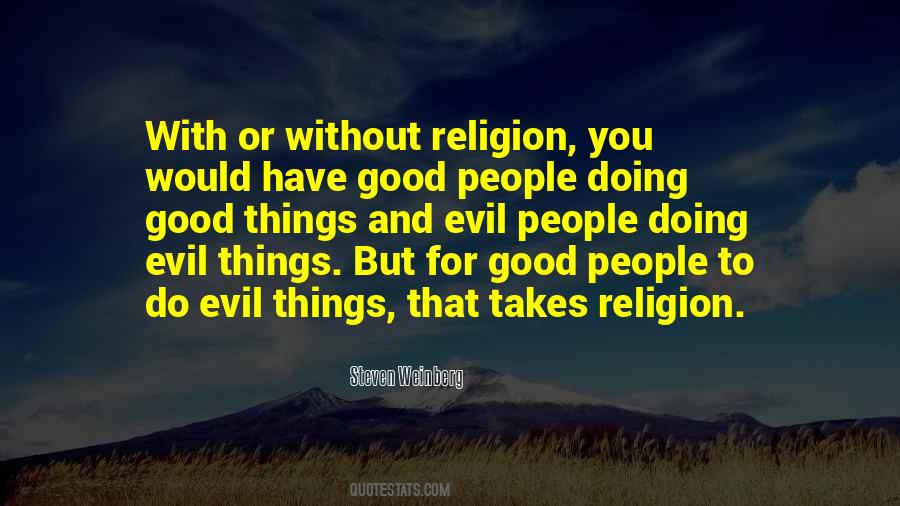 Quotes About Evil People #1166464