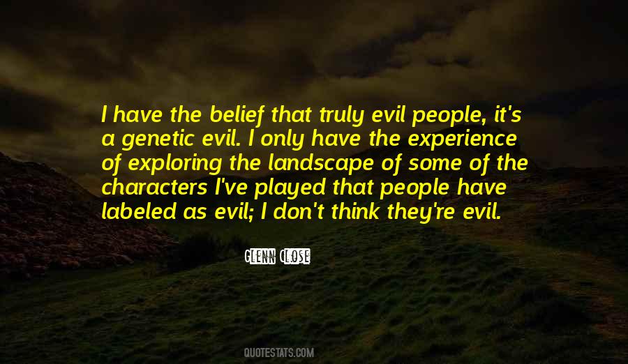 Quotes About Evil People #1296316