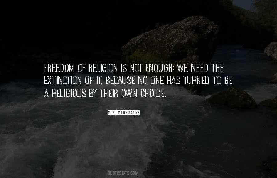 Quotes About Freedom Of Religion #1111176