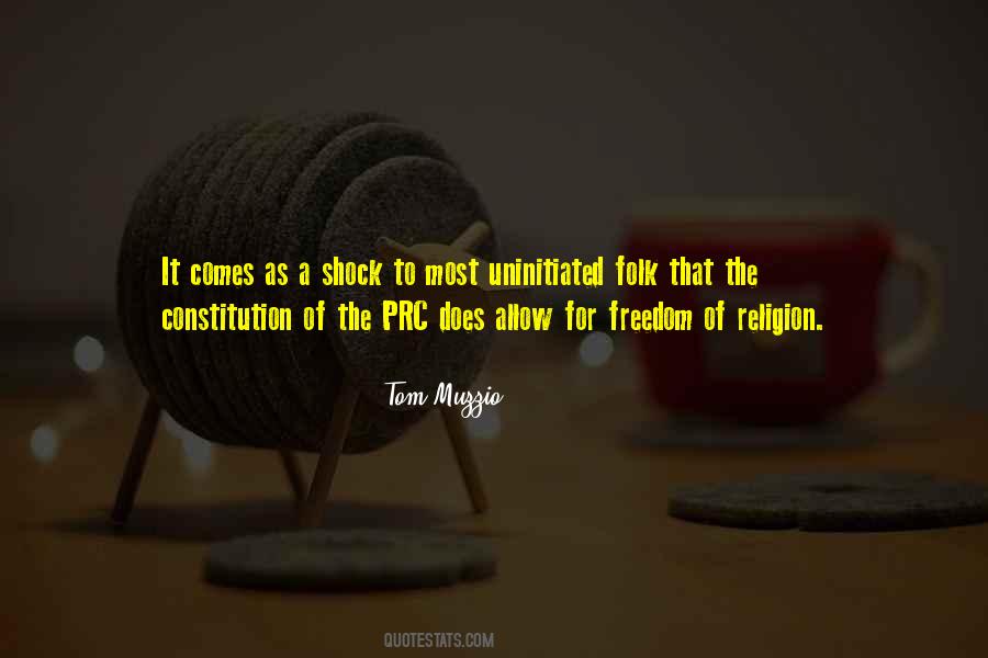 Quotes About Freedom Of Religion #209815