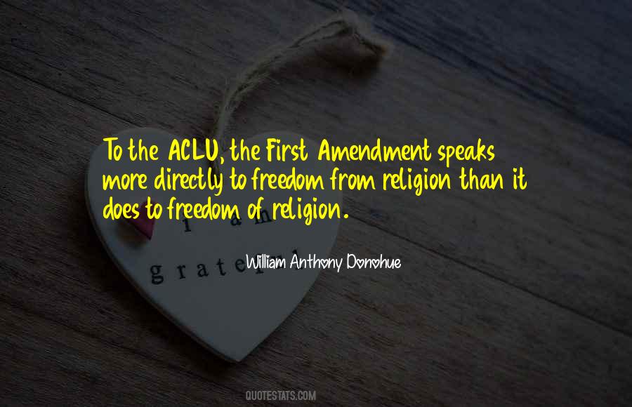 Quotes About Freedom Of Religion #298807