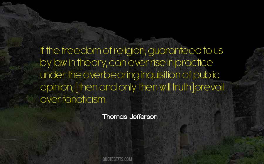 Quotes About Freedom Of Religion #572767