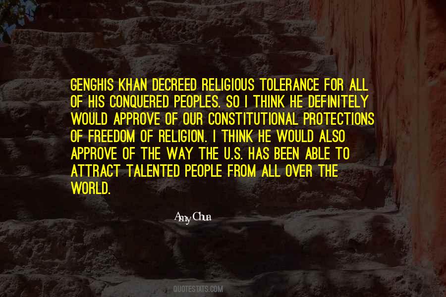 Quotes About Freedom Of Religion #77969