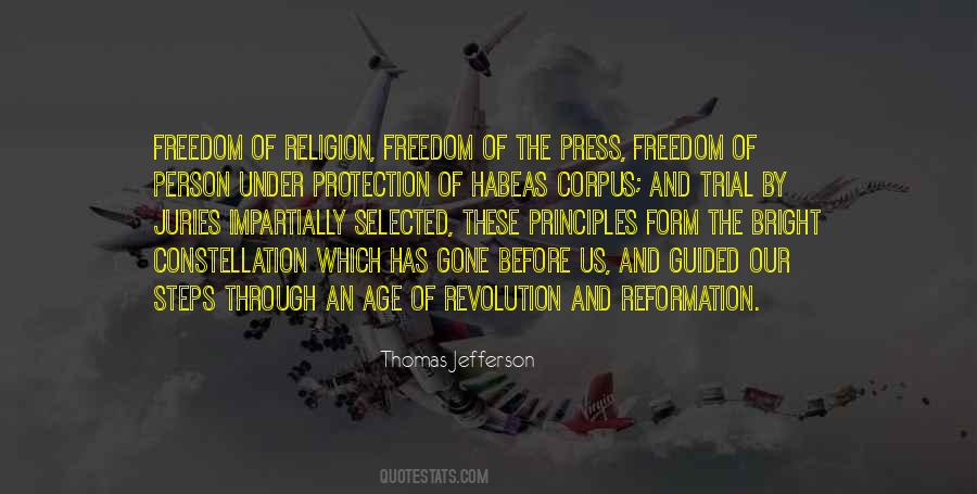 Quotes About Freedom Of Religion #870857