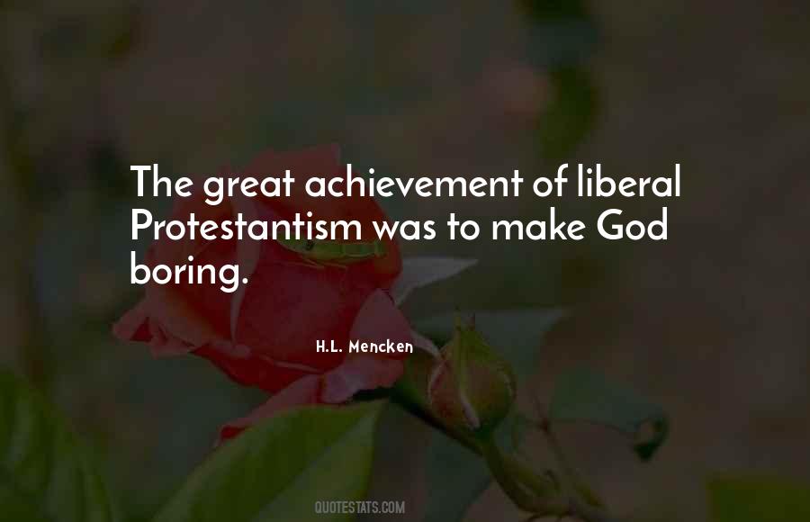 Liberal Protestantism Quotes #1424084