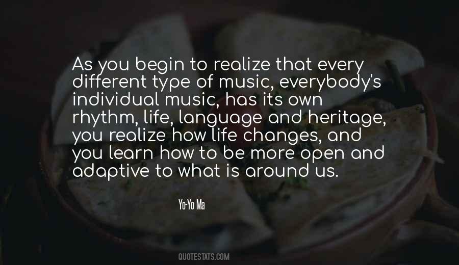 Life Is Rhythm Quotes #1630229