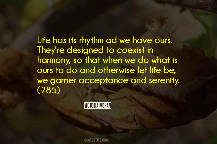 Life Is Rhythm Quotes #296538