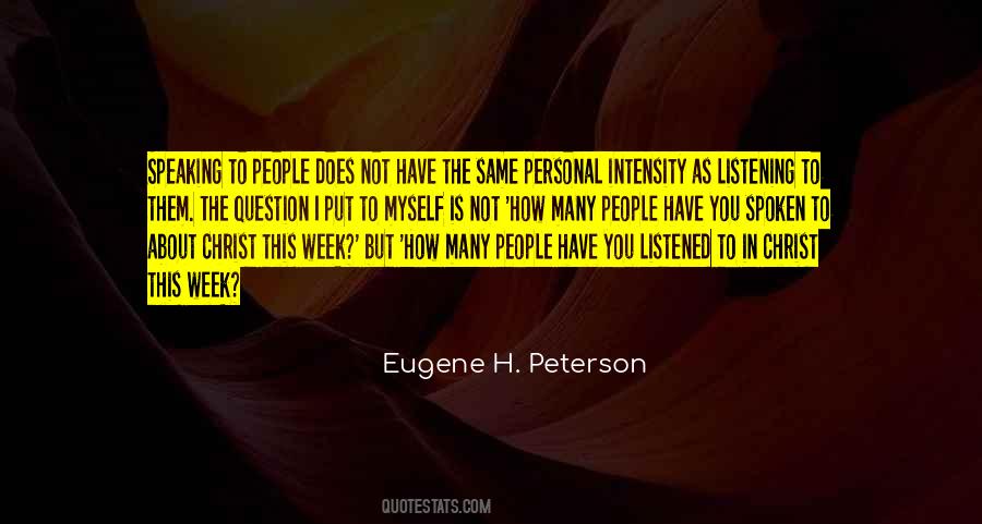 People Have Spoken Quotes #825673