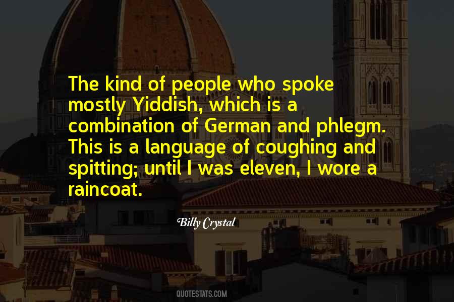 Quotes About Yiddish #1413875