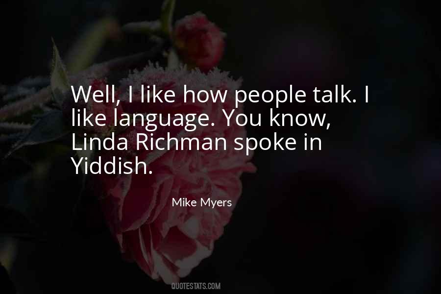 Quotes About Yiddish #1432028