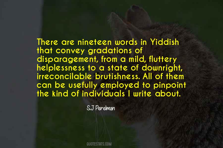 Quotes About Yiddish #1638249