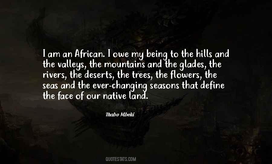 Quotes About Trees And Mountains #242868