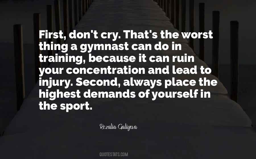 Quotes About Don't Cry #1539289