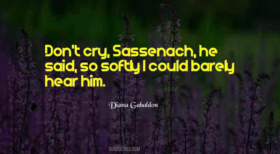 Quotes About Don't Cry #1645146