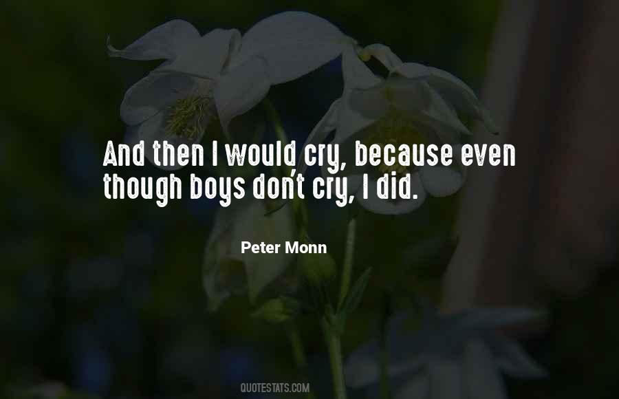 Quotes About Don't Cry #1679023