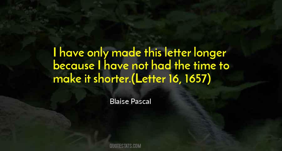Brevity And Time Quotes #708711