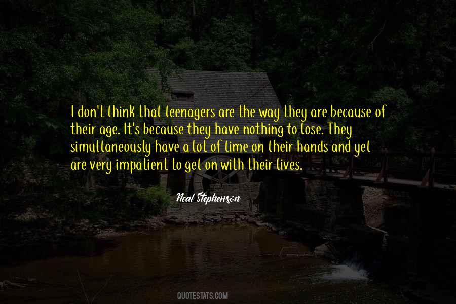 Youth And Time Quotes #619158