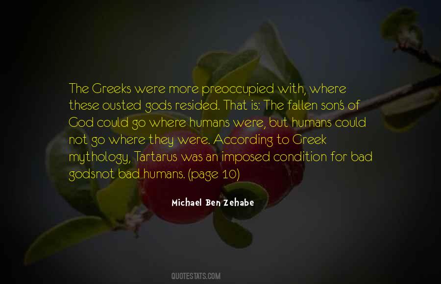 Quotes About Greek Mythology #1243721