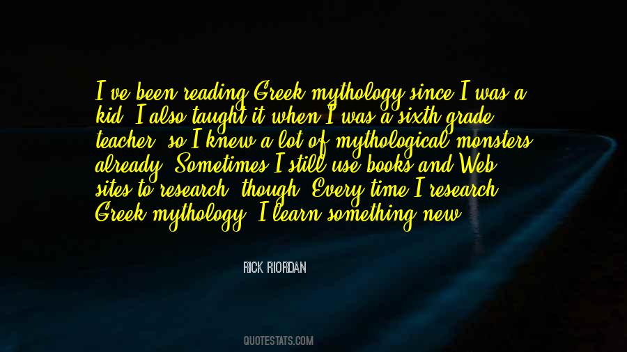 Quotes About Greek Mythology #903517