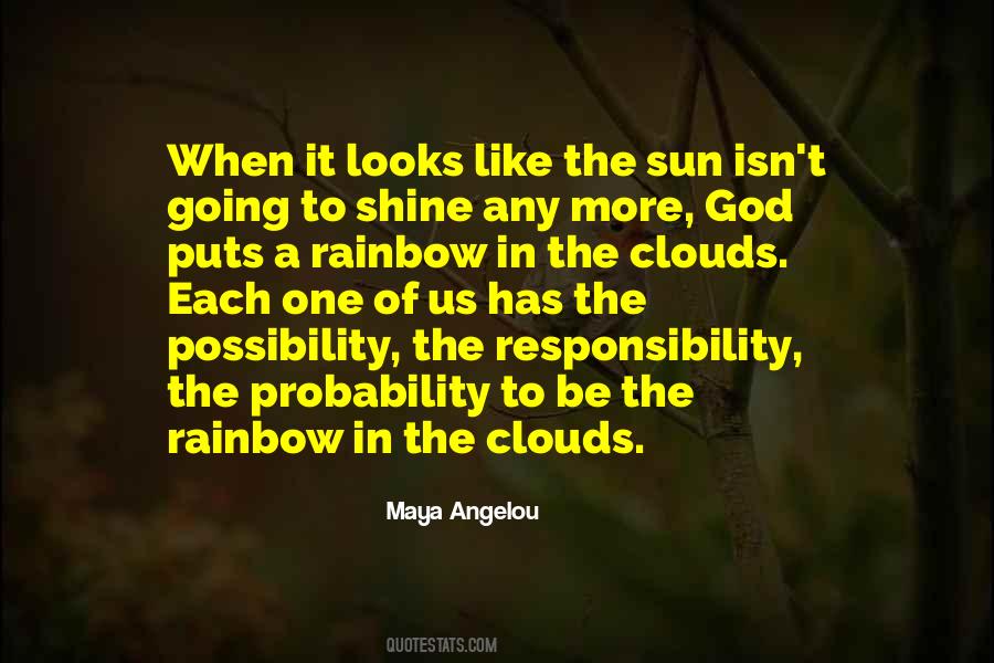 Quotes About A Rainbow #914331