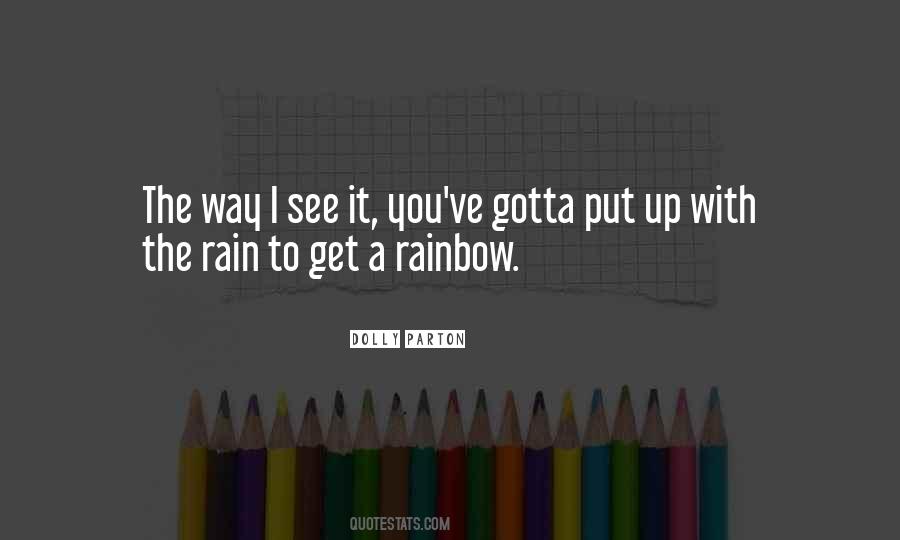 Quotes About A Rainbow #954534