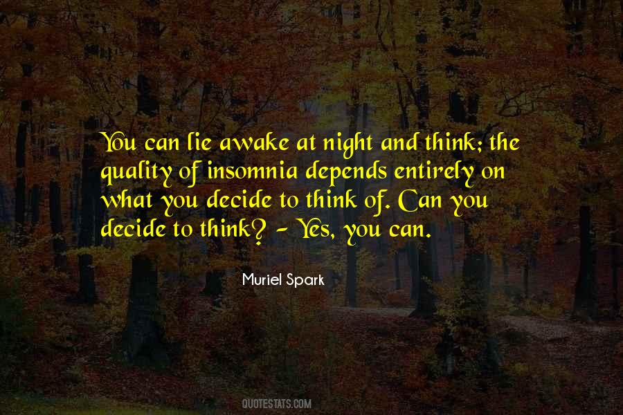 Quotes About Thinking At Night #1305121