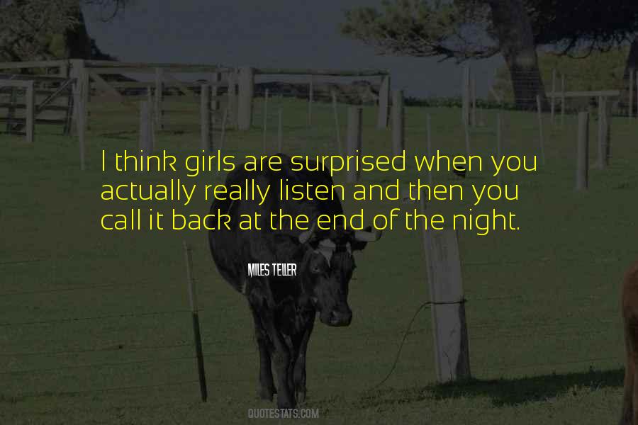 Quotes About Thinking At Night #1495297