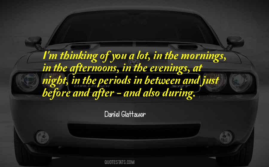 Quotes About Thinking At Night #1611047