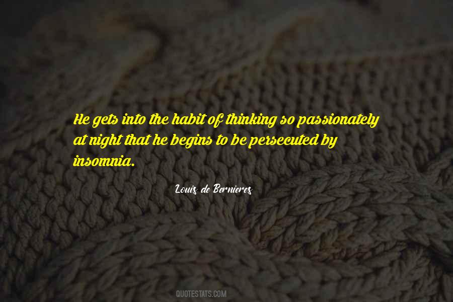 Quotes About Thinking At Night #960971