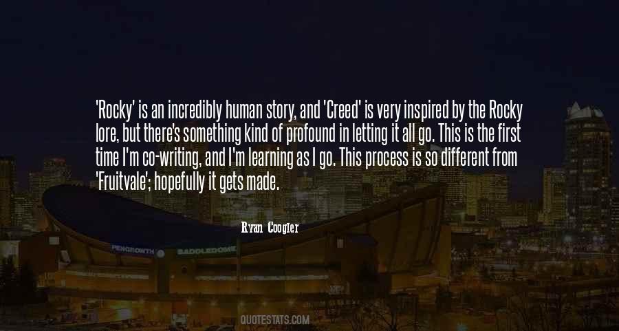 Process Of Letting Go Quotes #974823