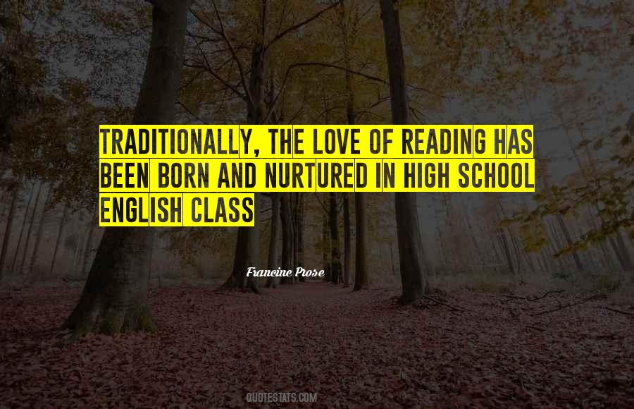 Quotes About High School English Class #1148262