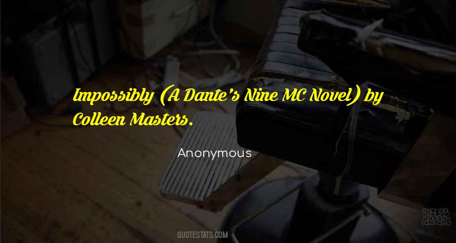 Quotes About Dante #1283909